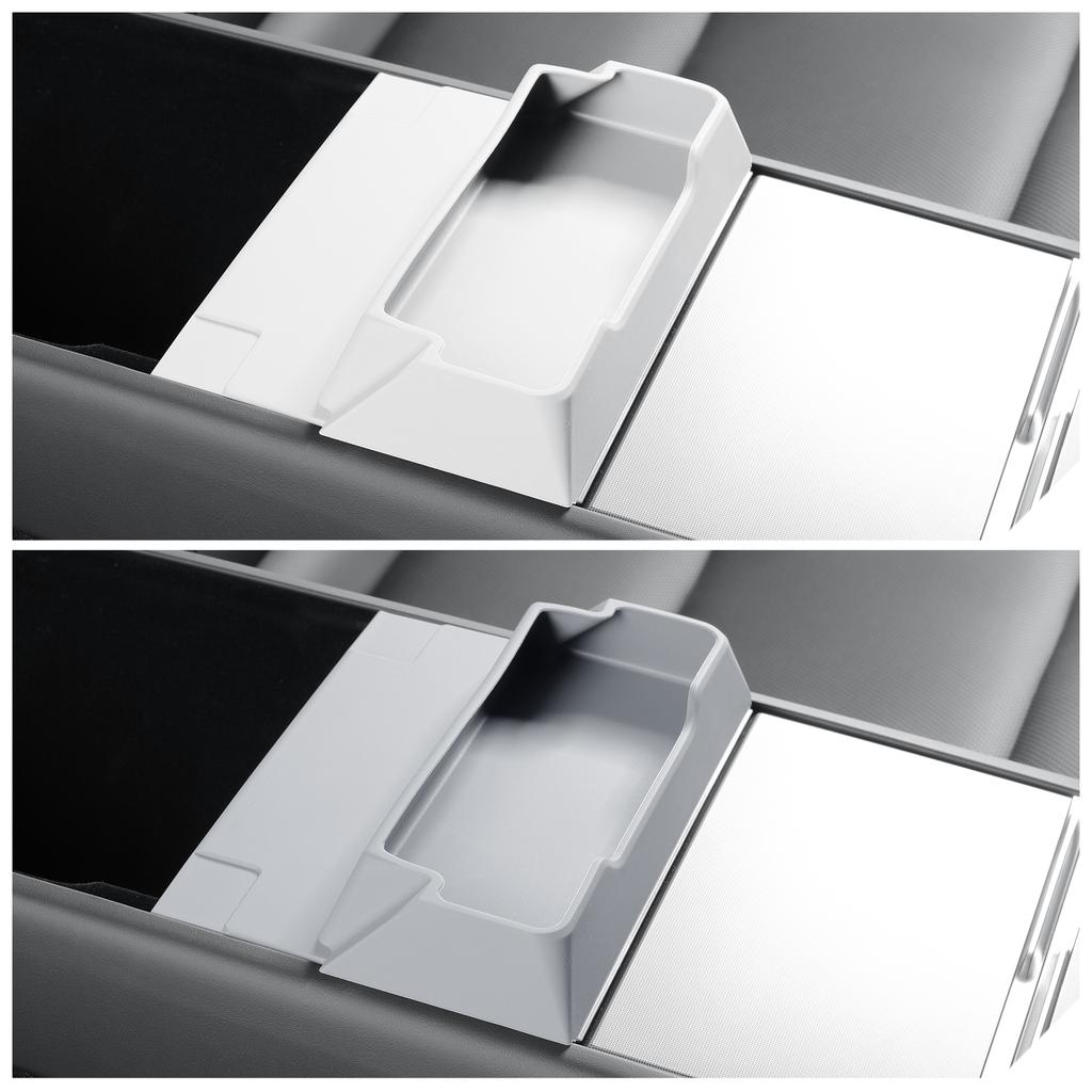 for Tesla Model Y Launch/Juniper 2025 Center Console Armrest Storage Box Glasses Tray Organizer Car Interior Accessories