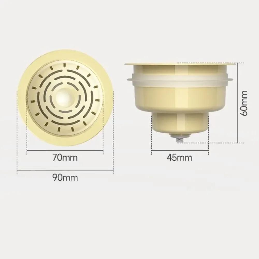 Multifunctional Kitchen Drain Plug Bouncy Core Kitchen Drainage Waste Kit Garbage Filter Sink Sink Dish Drainer