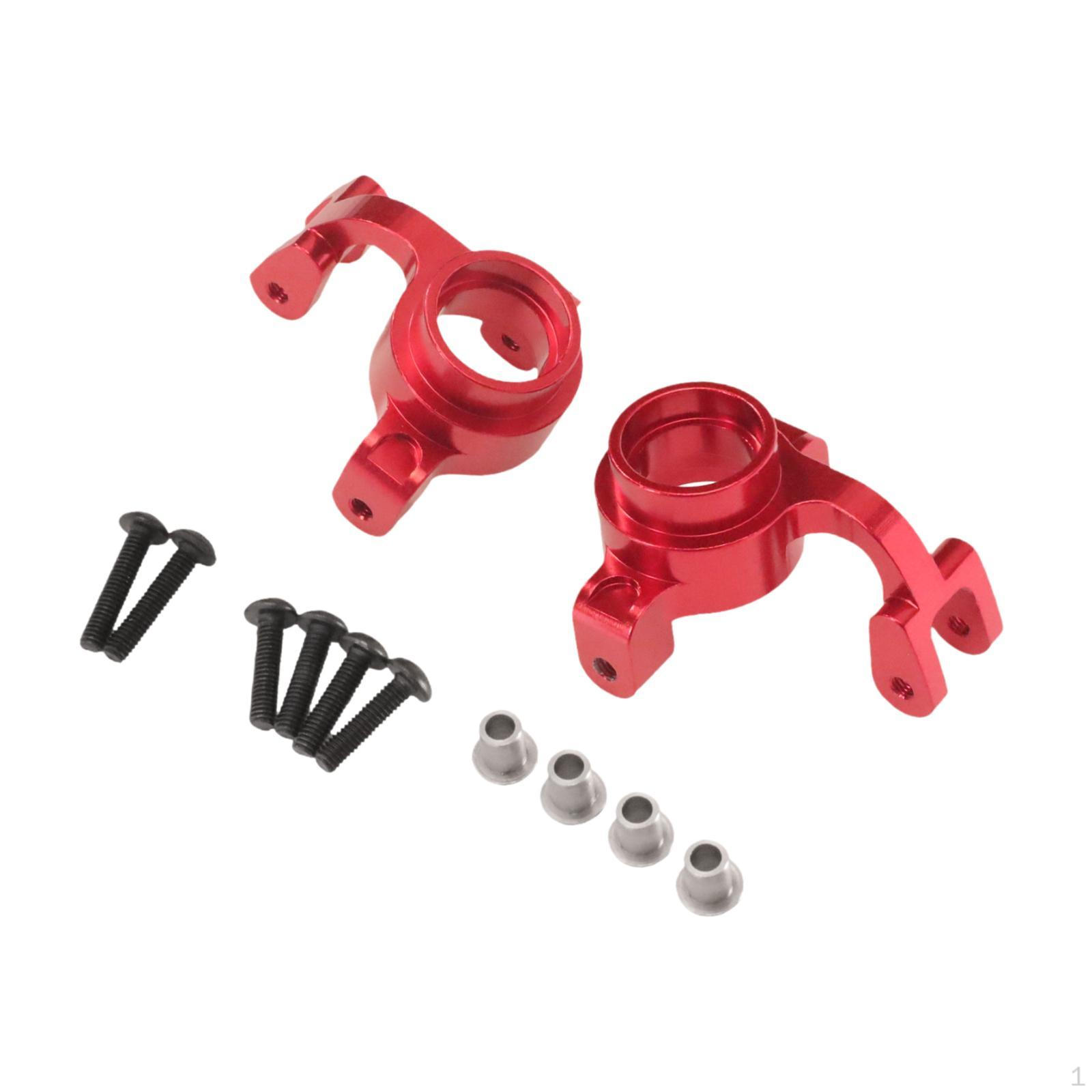 

RC Car Front Steering Cup 1/17 Easy Installation High Performance Multipurpose Parts Red