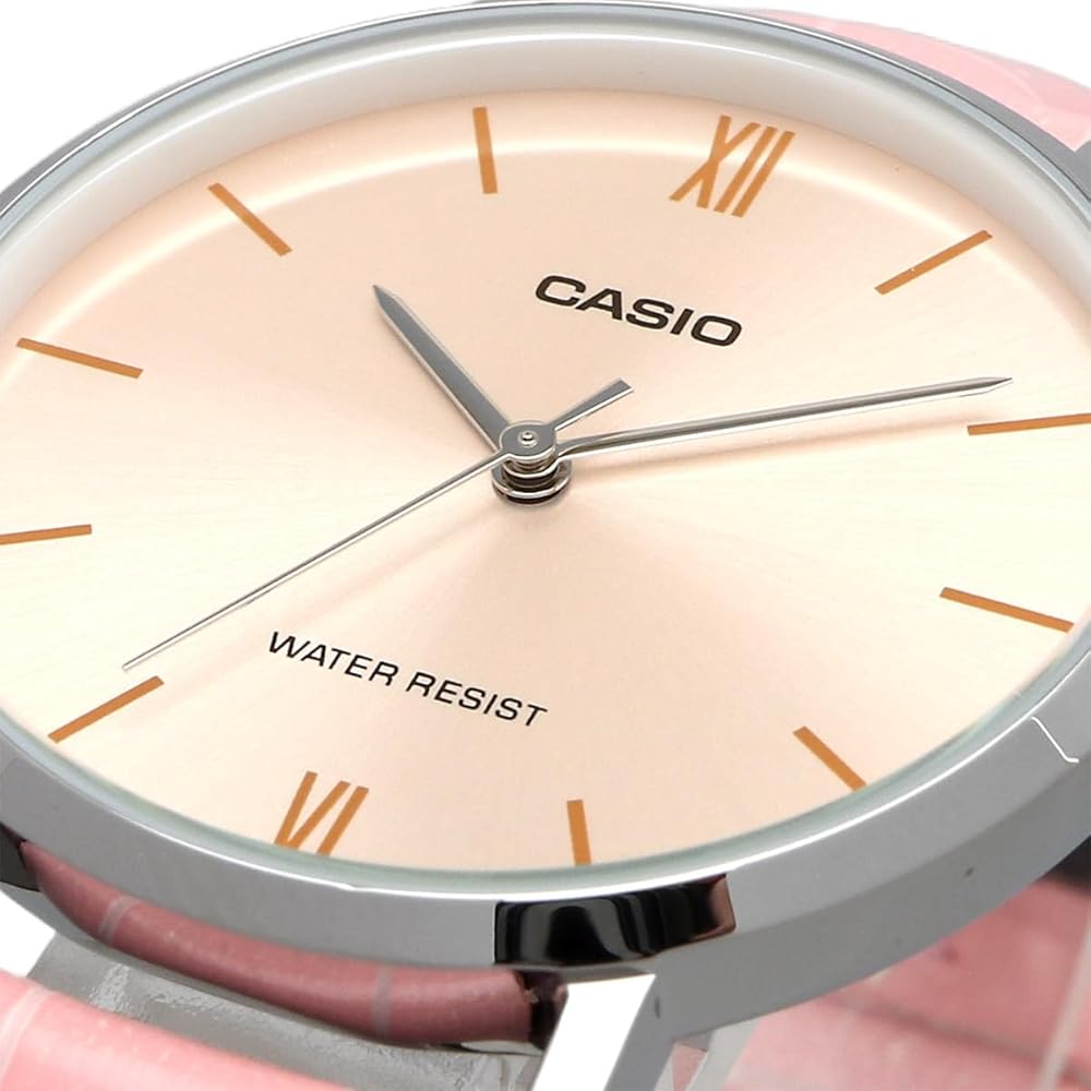 Casio LTP-VT01L-4B Quartz Women's Watch Pastel Pink Analog Design