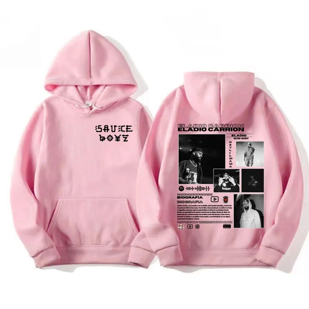 Rappeur Eladio Carrion album Merch sweat à capuche Hip Hop Punk Harajuku Hommes Femmes Sweat à capuche Haute qualité
