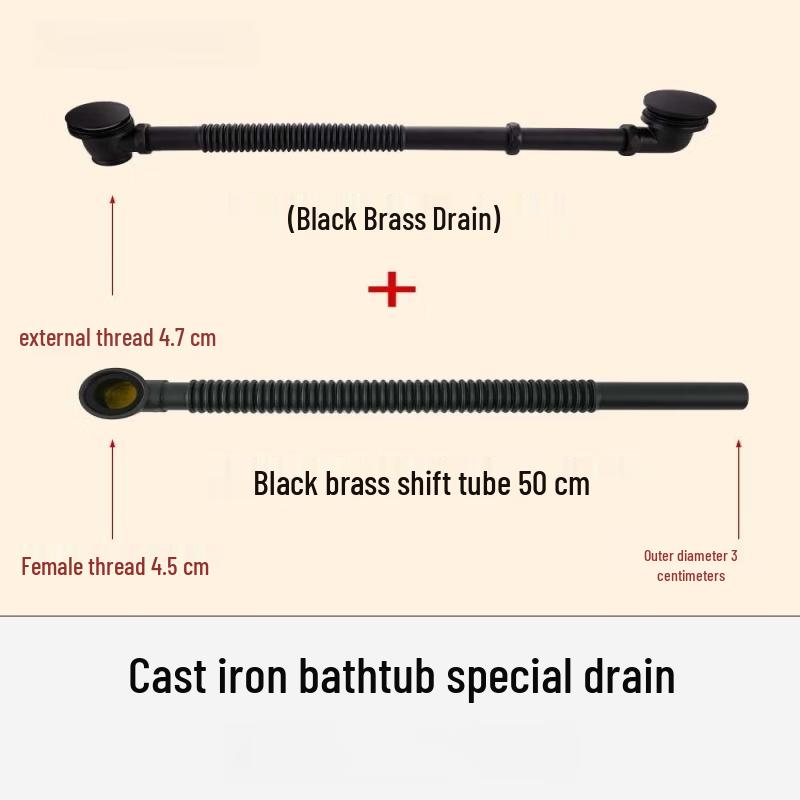 TLXT Bathtub Drain Assembly