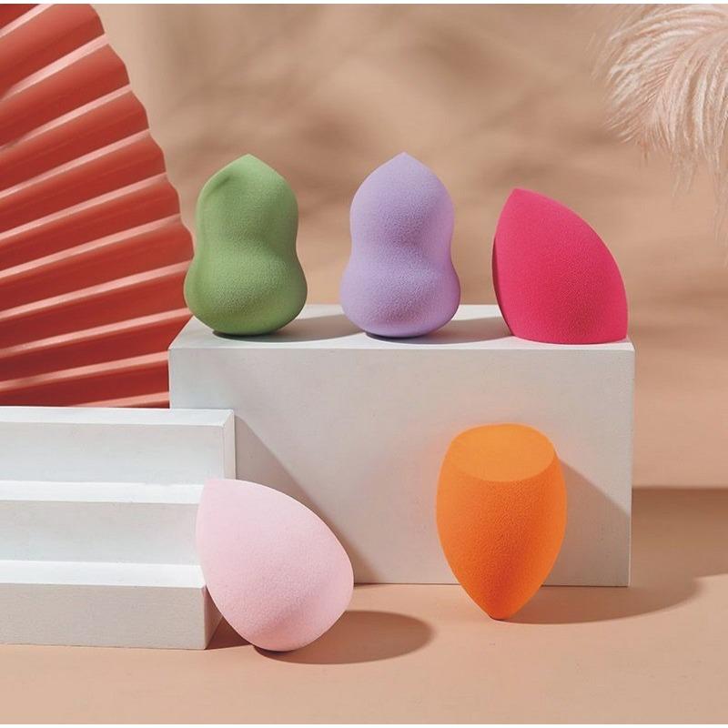 12piece Makeup Sponge Set, Suitable for Liquid BB Cream Powder Application, Makeup Egg Dry Wet Dual-use Powder Puff