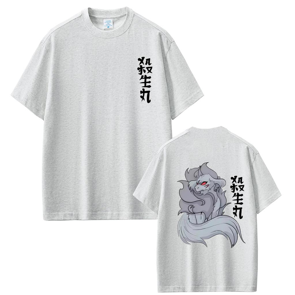 Anime Inuyasha Sesshomaru Merch T-shirt Unisex Women Fashion Casual Oversized Streetwear Unisex's Funny Cartoon Harajuku T Shirts Tops