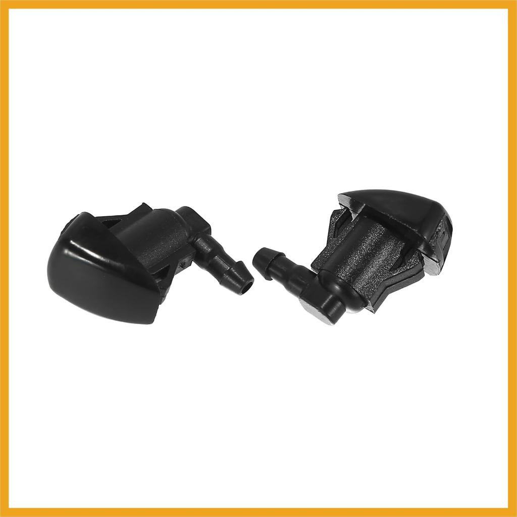 Front Windshield Washer Nozzles Kit for Toyota Solara 2004-2008 2.2 Meters Windshield Washer Hose with 2pcs Connectors Replaces 85381-AE020
