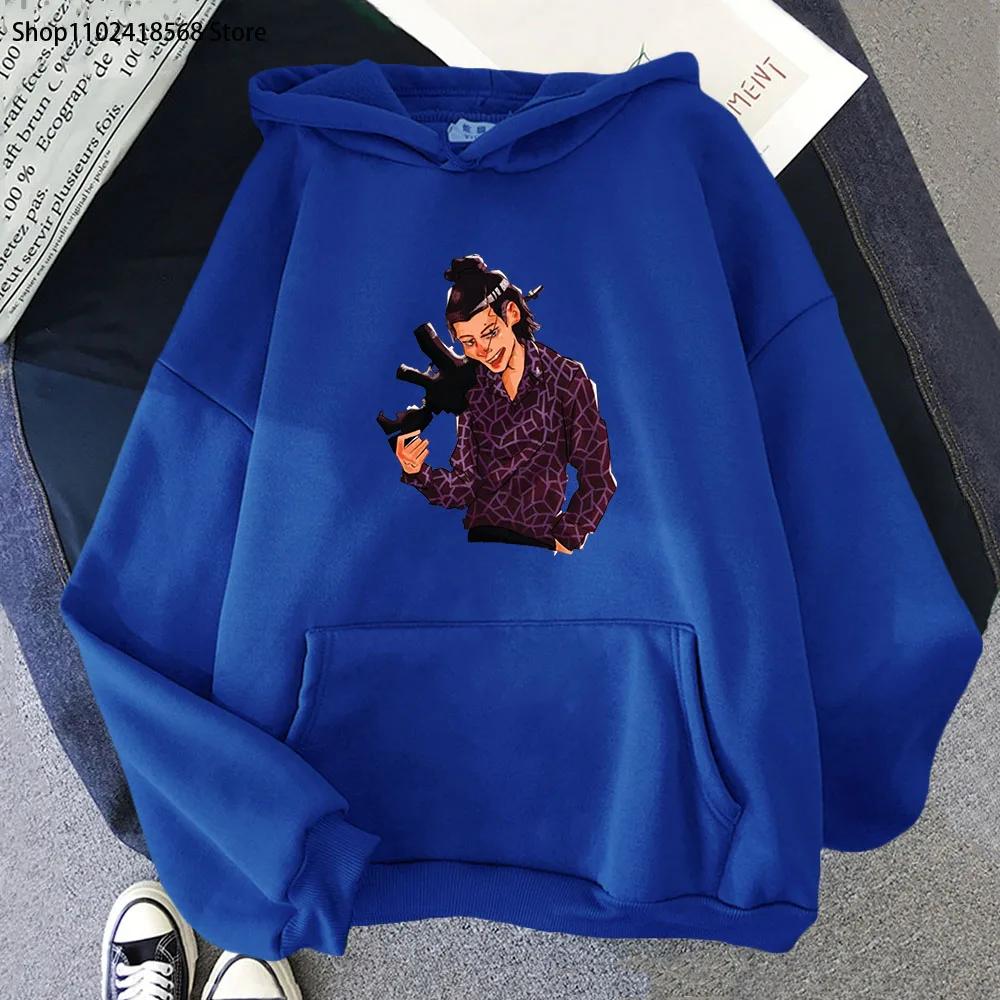 Chishiya potisk Mikina Anime Alice In Borderland Mikina Jarní/Podzimní Zimní Oblečení Muži Y2k Sudadera Ženy