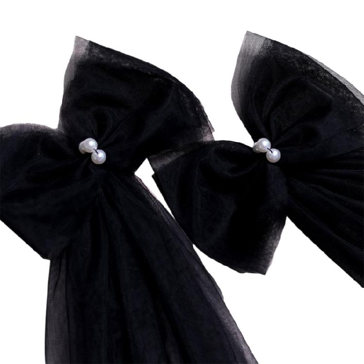 

Tulle Epaulet Wedding Angel Costume Shoulder Cover Shoulder Board Jewelry Detachable Bridal Wedding Dress Accessories чорний