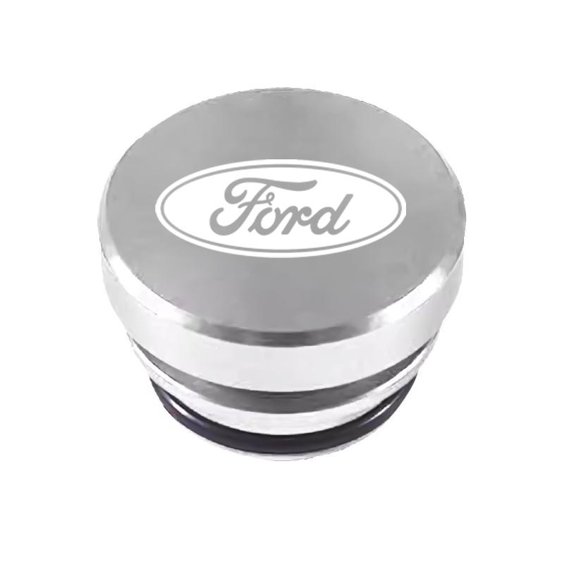 

For Ford Focus Mondeo Kuga RANGER F150 Fiesta Explorer Galaxy Transit Universal ABS Billet Aluminum Car Cigarette Lighter Cover срібний