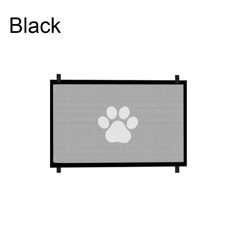 

Magic Mesh Pet Safety Gate 2 Sizes Foldable Dog Barrier with Strong Adhesive Hooks Portable Pet Safety Fence for Stairs Outdoor 110X78cm
