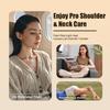Neck Massager Finger Pressure Shiatsu Neck Back and Shoulder Massager Electric Kneading Neck Deep Massage Muscle Relax