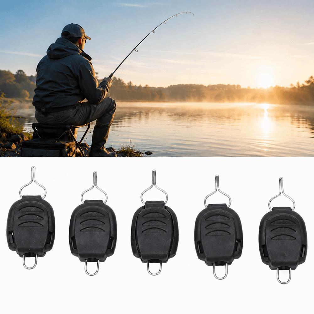 20PCS ABS Stainless Steel Fishing Line Stopper Lightweight Fishing Line Holder  Saltwater Fishing