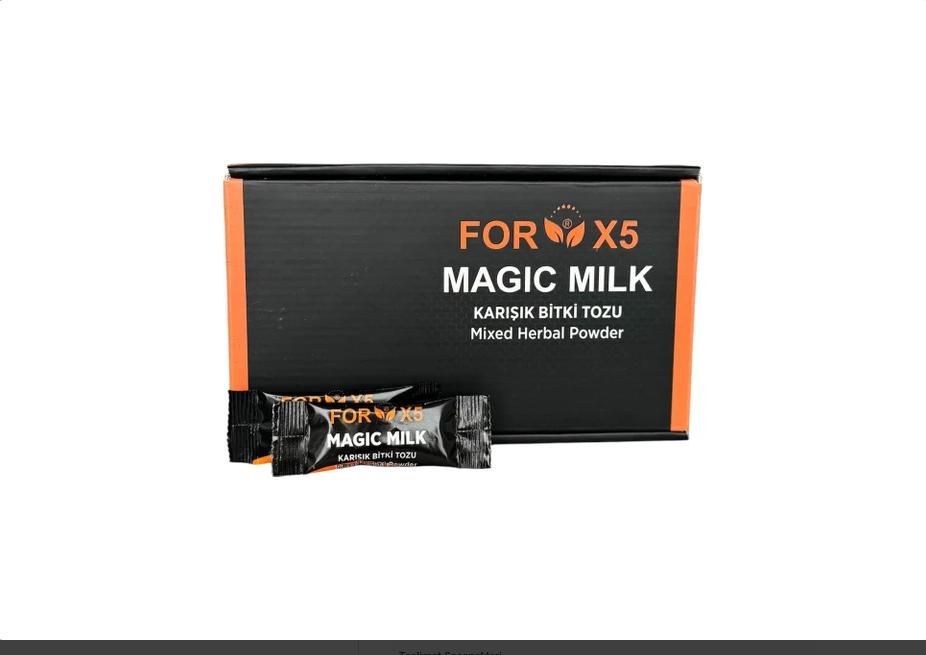 

Forx5 Magic Herbal Mixed Powder Milk Змішаний Рослинний Порошок - 30 Пакетиків 1 PRC