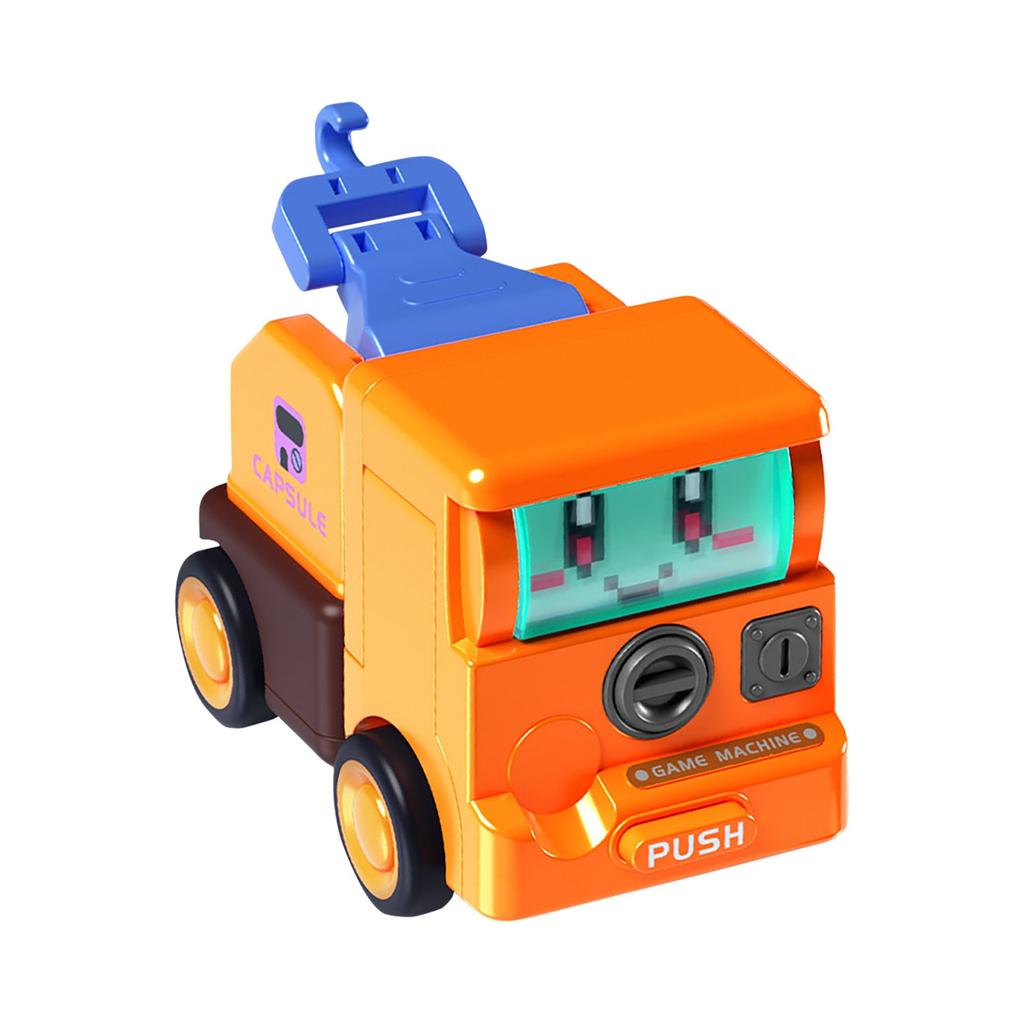 Transformable Excavator, Inertial Bumper, Transformable Robot, Engineering Vehicle Toy For Male Children