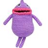 Creative Handmade DIY Crochet Yarn Materials Bag Sausage Mouth Earphone Storage Bag Video Guide Home Fabric Sewing Kit