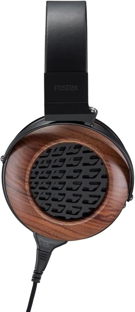 FOSTEX Open Dynamic Premium Headphones Solid Black Walnut [Model] TH808, Finish, TH808(AZ)