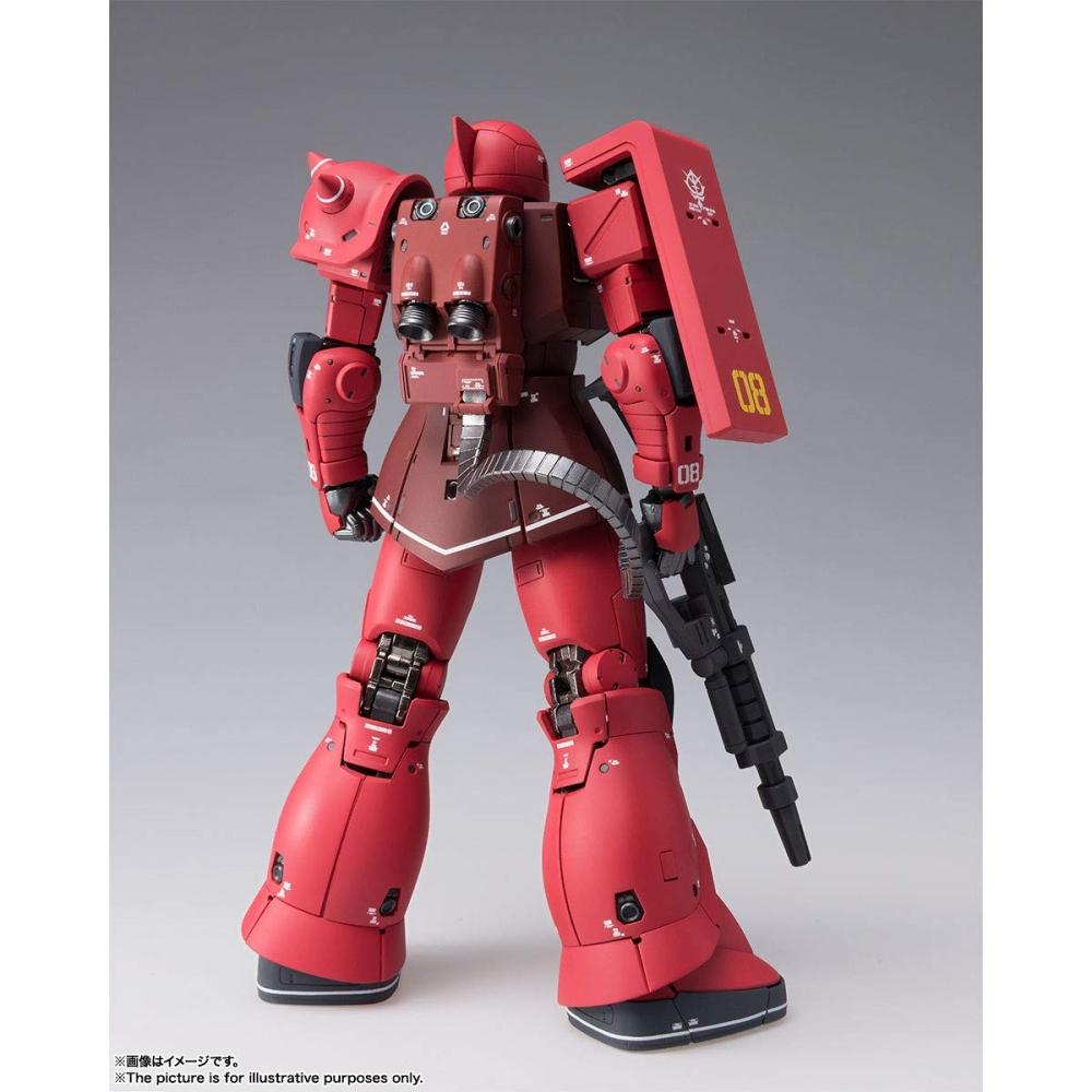 GUNDAM FIX FIGURATION METAL COMPOSITE Mobile Suit Gundam THE ORIGIN MS-05S Zaku I (Chars Maschine) ca. 180mm ABS&PVC&Druckguss bemalte bewegliche Figur