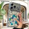 Phone Case: 2D Flat Suitable for iPhone 18 17 16 15 14 13 Pro, Transparent Four Corner Protective Case, Twin Girls, Christmas and Halloween Gift