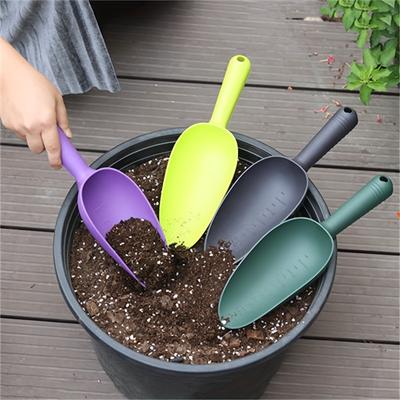 1/3pc Small Plastic Garden Shovel Flower Vegetables Planting Soil Loosening Shovel Multifunctional Plant Shovel Home Garden Tool