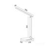 LED desk lamp 7W cct white