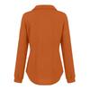 Women's Fashion Color Knit Top Long Sleeve V-neck Color Casual Tunic Top