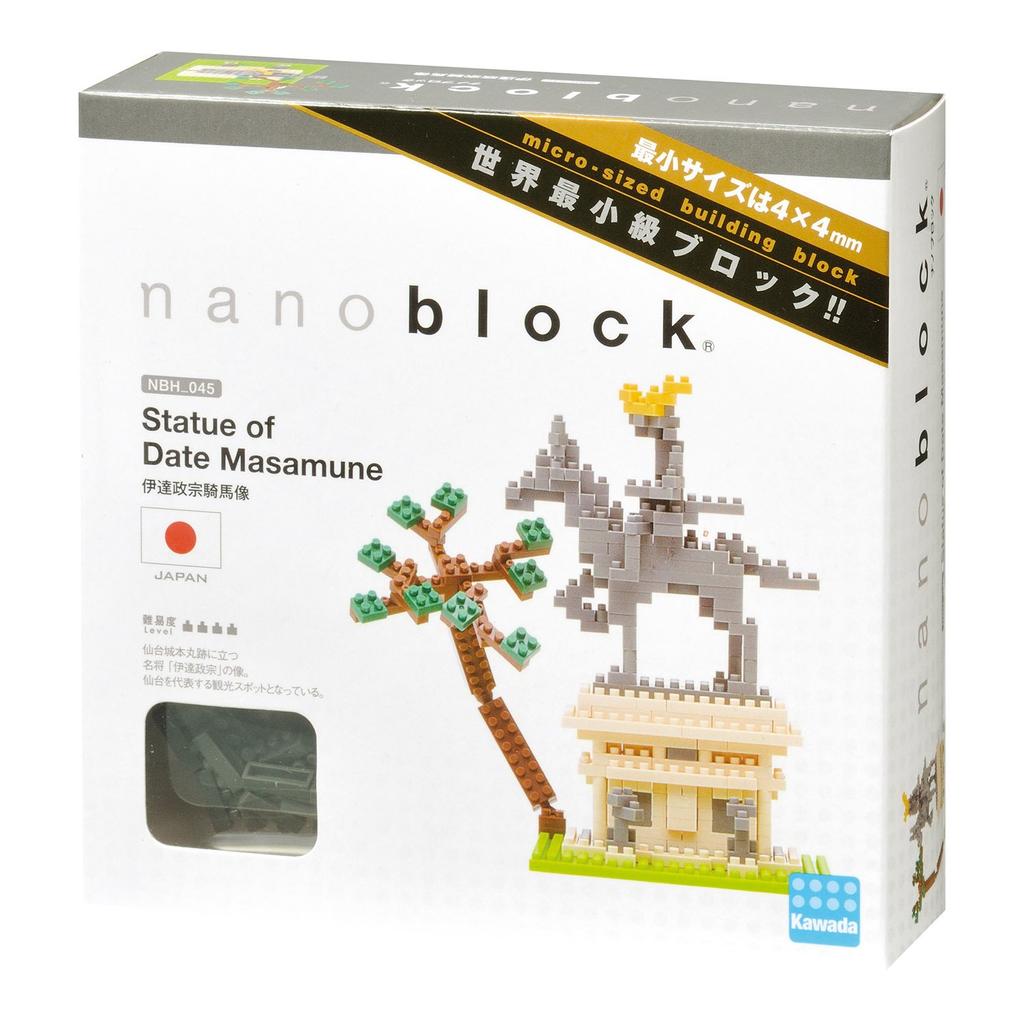 Nanoblock Date Masamune Equestrian Statue NBH-045