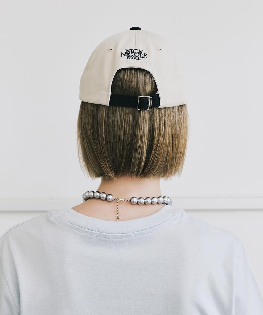 Nigaennikol Mini Butterfly Blink Ball Cap_Twotone Navy