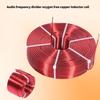 Induttore a Filo di Rame da 1,0 mm Design a Nucleo d'Aria per Filtro Crossover di Altoparlante Eliminazione della Saturazione Magnetica Miglioramento della Dinamica