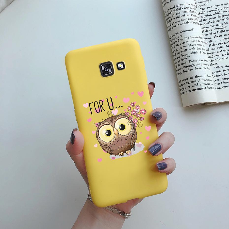 For Samsung Galaxy A5 2016 A510 A5 2017 A520 Case Fashion Sunflower Silicone Soft Phone Case For Samsung A5 A 5 2016 2017 Cover