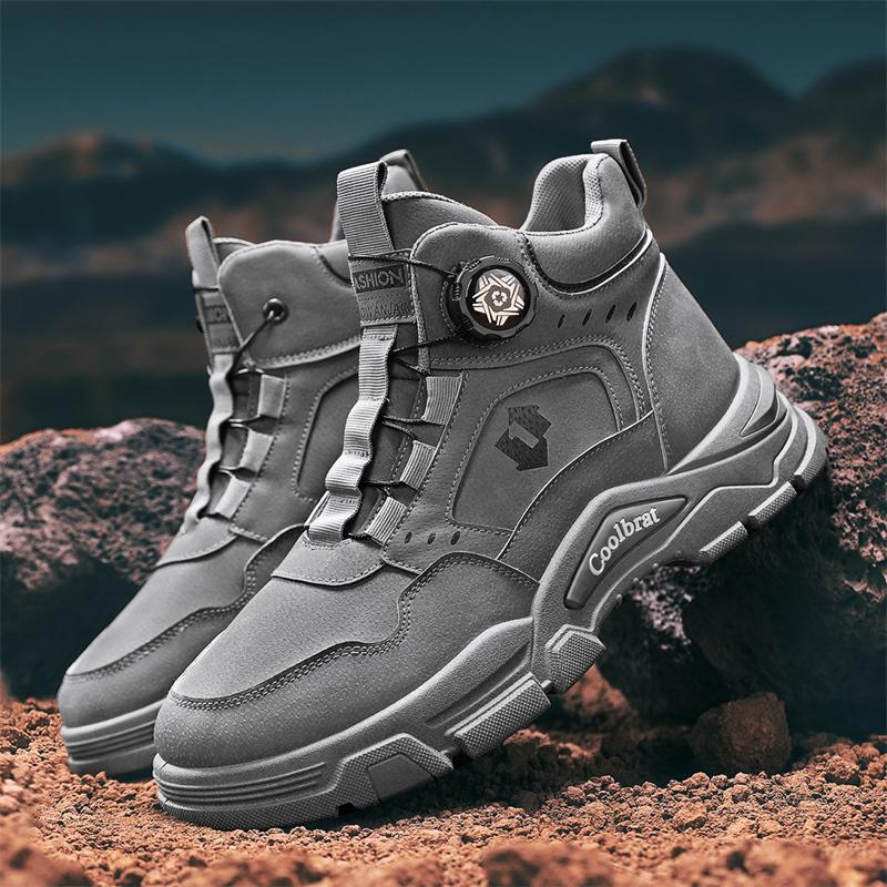 Off-Road Outdoor Shoes Outdoor Travel Hiking Shoes Breathable Men's Shoes Non-Slip Wear-Resistant Soles Comfortable Inner Breathable Upper
