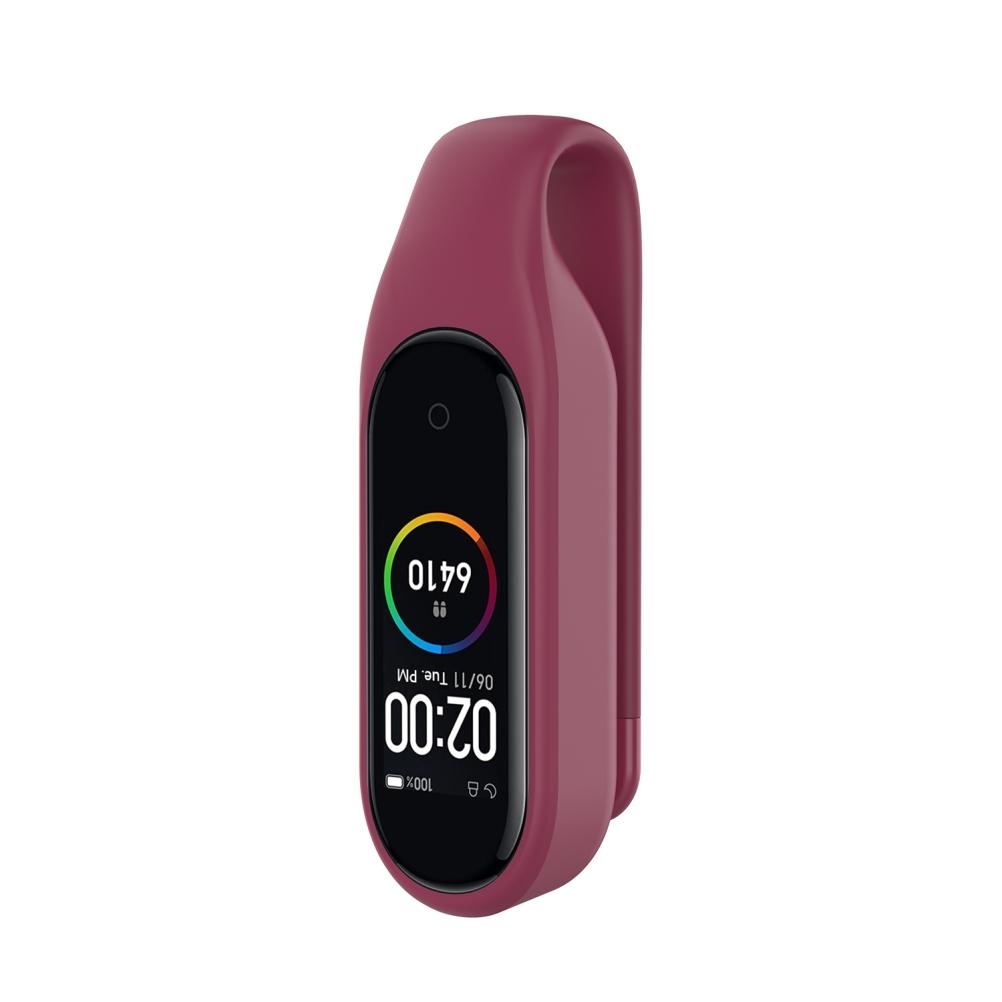 Weiche Silikon-Sport-Clip-Schutzhülle Kompatibel für Xiaomi Band 7 Haken-Clip-Abdeckung Smartband Ersatzschnallen