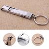 Yousheng Nagelknipswerkzeug Abnehmbarer Hebering Ergonomisch Waschbar Einfach zu Bedienen Sicher Gebogene Klinge Feine Textur Superdünner Nagelknipser mit Schlüsselanhänger