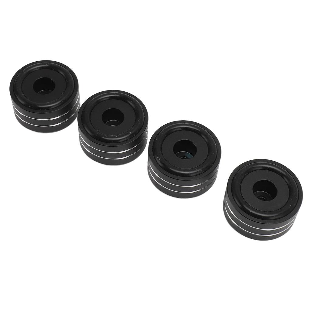 4 buc Picioare Izolatoare pentru Boxe Reduc Vibrațiile Picioare din Aliaj de Aluminiu Vârfuri pentru Amplificator Player CD DVD Dispozitive HiFi