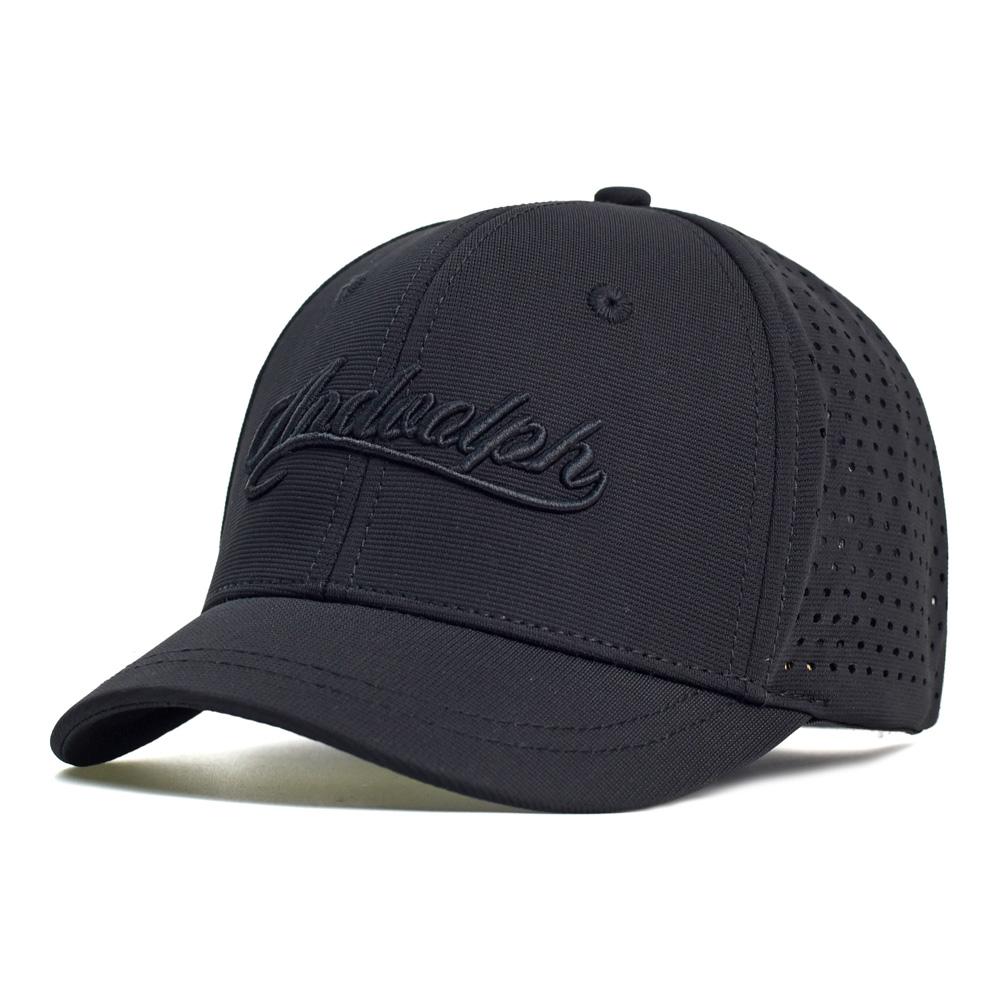 Mesh Short Brim Back Closed Baseball Cap Men Women Breathable Snapback Hats Fitted Dad Hat Adjustable Solid Trucker Style Low Pr