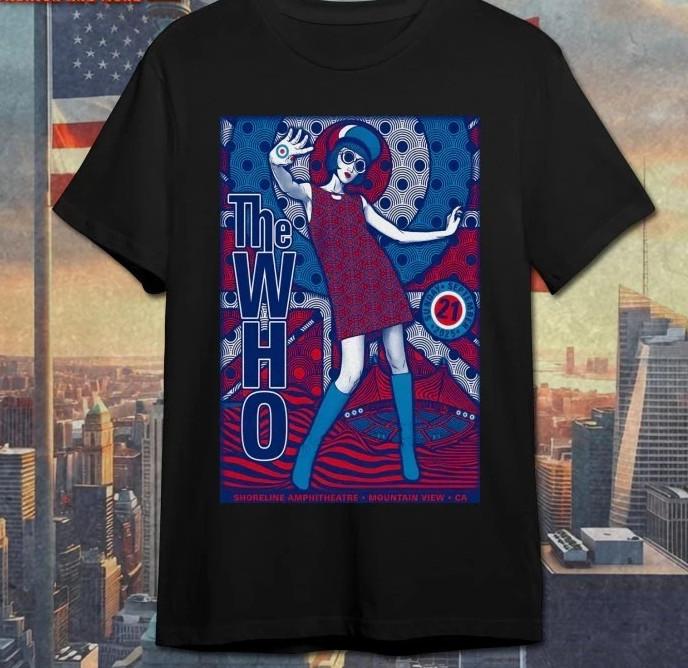 The Who Mountain View Tour On Sep 21 2025 Poster ShirtTshirt Unisex T-Shirt S