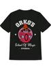 ORKOS Graphic T-shirt - Black Tee with ORKOS School of Magic Eternal Design