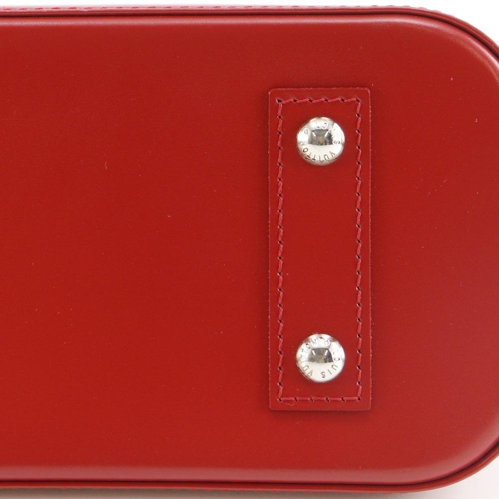 LOUIS VUITTON Alma BB Handbag M41160 2WAYShoulder Red Epi Leather Women Used