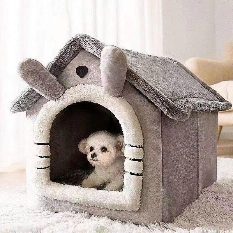 Vier Jahreszeiten Wasserdichte & Winddichte Waschbare Hundehütte für Kleine Haustiere