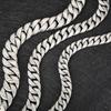 Trendy Creative Bone Buckle Necklace, Simple And Domineering Encrypted Sand Cuban Chain Titanium Steel Men'S Necklace
