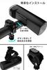 LEOSON Bicycle 5000mAh Type C 13 Lighting White and Yellow Light Digital Battery Level 1500 for Road and Cross Aluminum Alloy Bicycle Headlight for