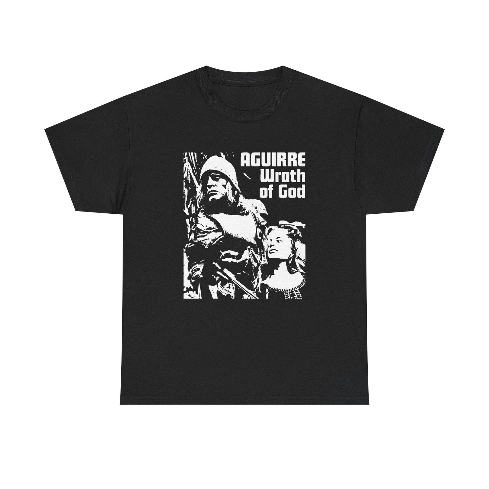 Aguirre Wrath Of God Shirt, Werner Herzog Film Tee, Klaus Kinski Cult Movie Shirt, Vintage 70s Cinema Graphic Tee L