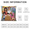 Cartoon B-Bobs B-Burgers Pillow Case Plush Fabric Soft Double Sided Print Sofa Cushion Cover Throw Pillow Covers