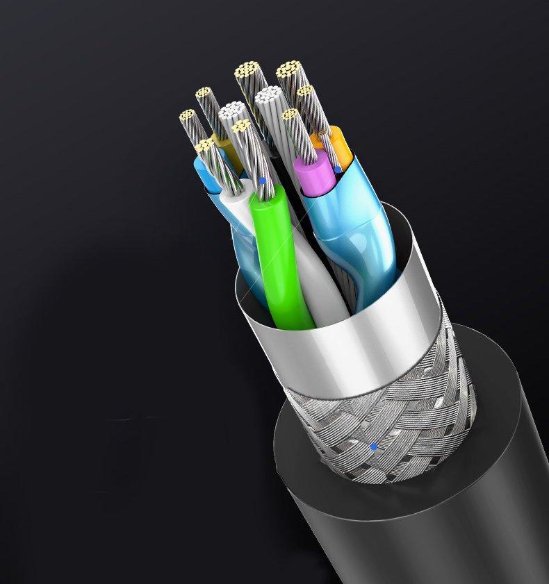 Ugreen 1m USB-C To Micro USB-B 3.0 High-Speed Data Transfer Cable, Model US312 20103 - Black