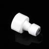 Passend für 1/4" 6,35mm Außendurchmesser Schlauch x 1/2" BSP Innengewinde POM Schnellverbinder für Aquarium RO Wasserfilter Umkehrosmoseanlage