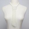 Girls Shirt Pearl Necktie Female Easily Wear Social Gatherings Detachable Pearl Collar Removable Ties Costume Jewellery