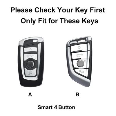 TPU Car Key Case Cover Shell Fob for BMW F30 F31 F32 F34 F20 F21 F07 F10 1 3 5 7 Series X1 X3 G01 X4 G02 X5 F15 F16 M3 M4 Etc