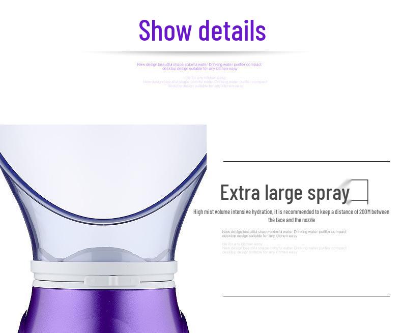 Hydrating Facial Steamer & Cleansing Spray Machine for Home