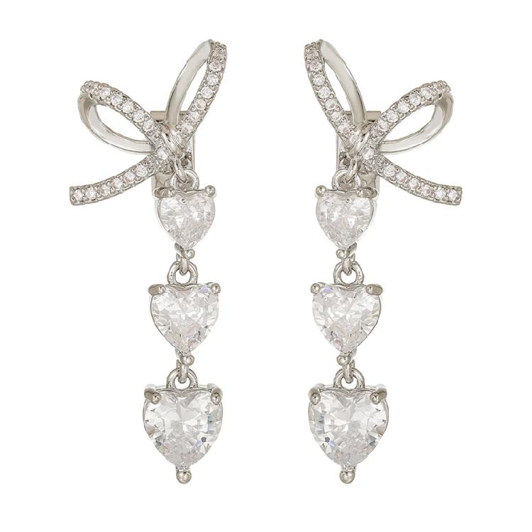 

Sparkling Zircon Stone Ear Clip Attachments For Freeclip 1 2 Bluetooth-compatible Earphones Clip On Charm Improve Styles 1