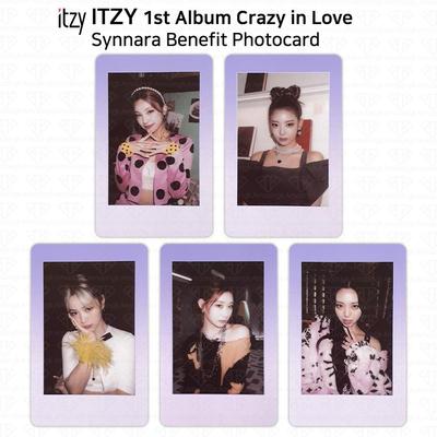 1st Album Crazy In Love Official Polaroid Photocard Synnara Benefit KPOP