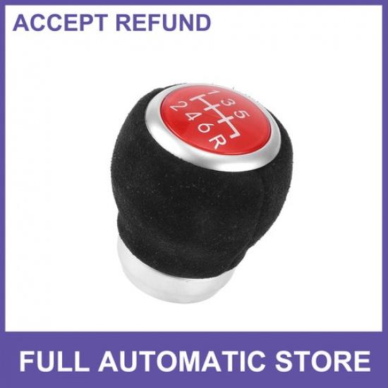 6 Speed Manual Gear Shift Knob for Subaru Impreza WRX 09-18 Faux Leather