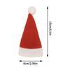 Christmas Decorations Mini Christmas Hat New Velvet Hat Knife And Fork Set Wine Bottle Decoration